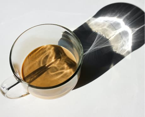 Glas of espresso