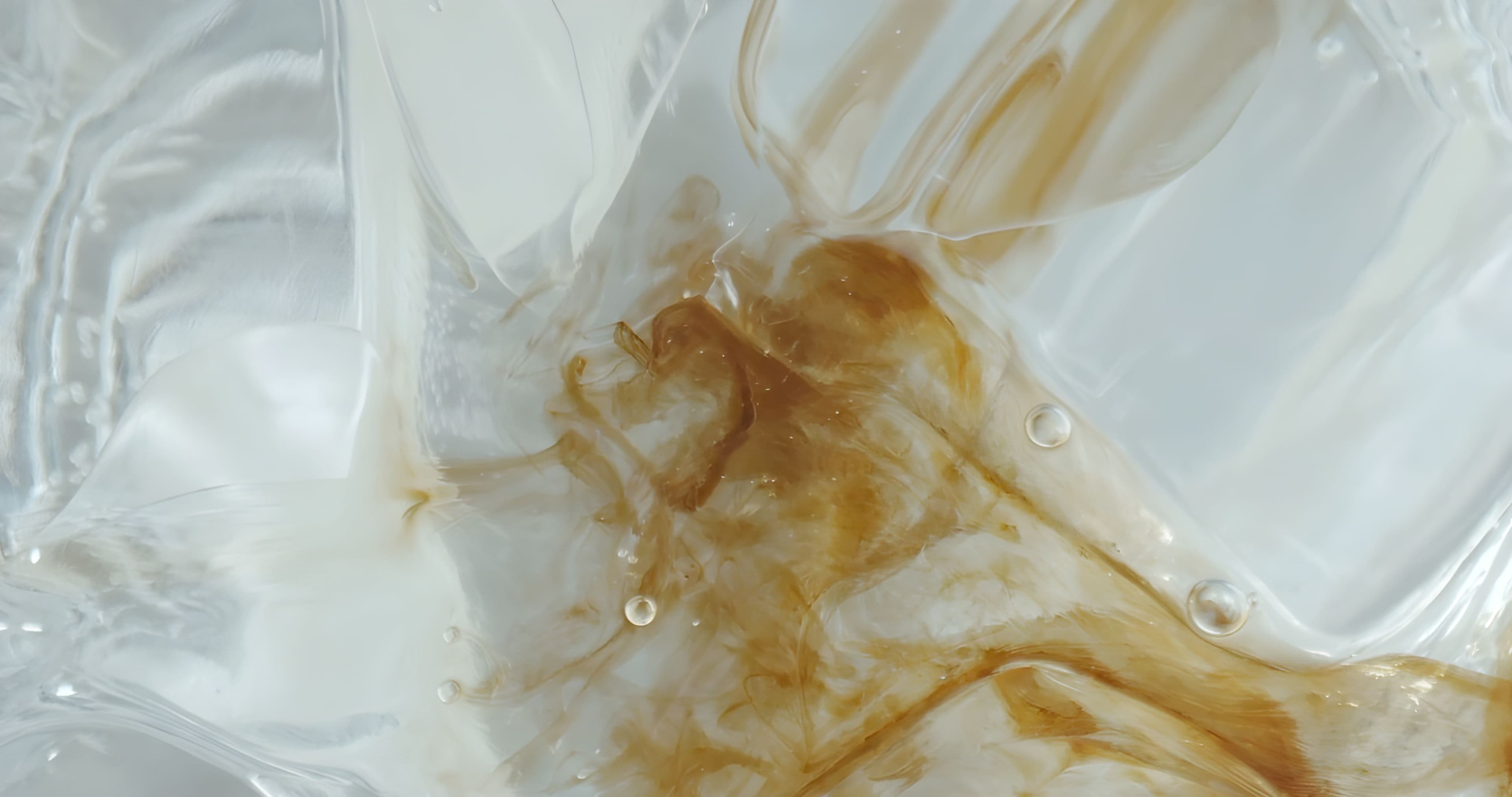 Coffee in ice water